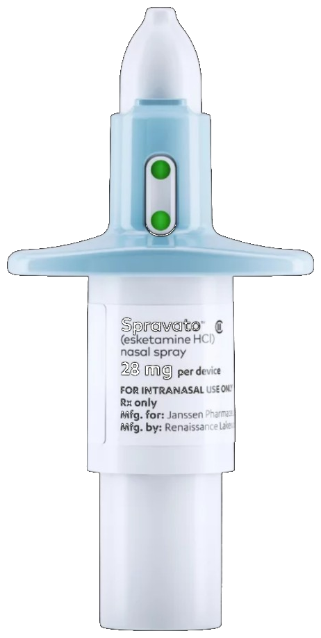Spravato® esketamine nasal spray device
